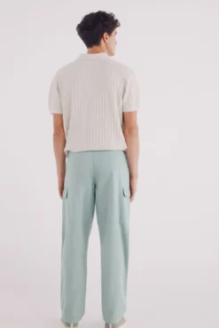 Calça cargo xadrez