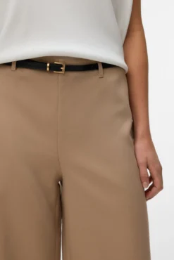 Calça culotte de vestir