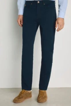 Calça de 5 bolsos color