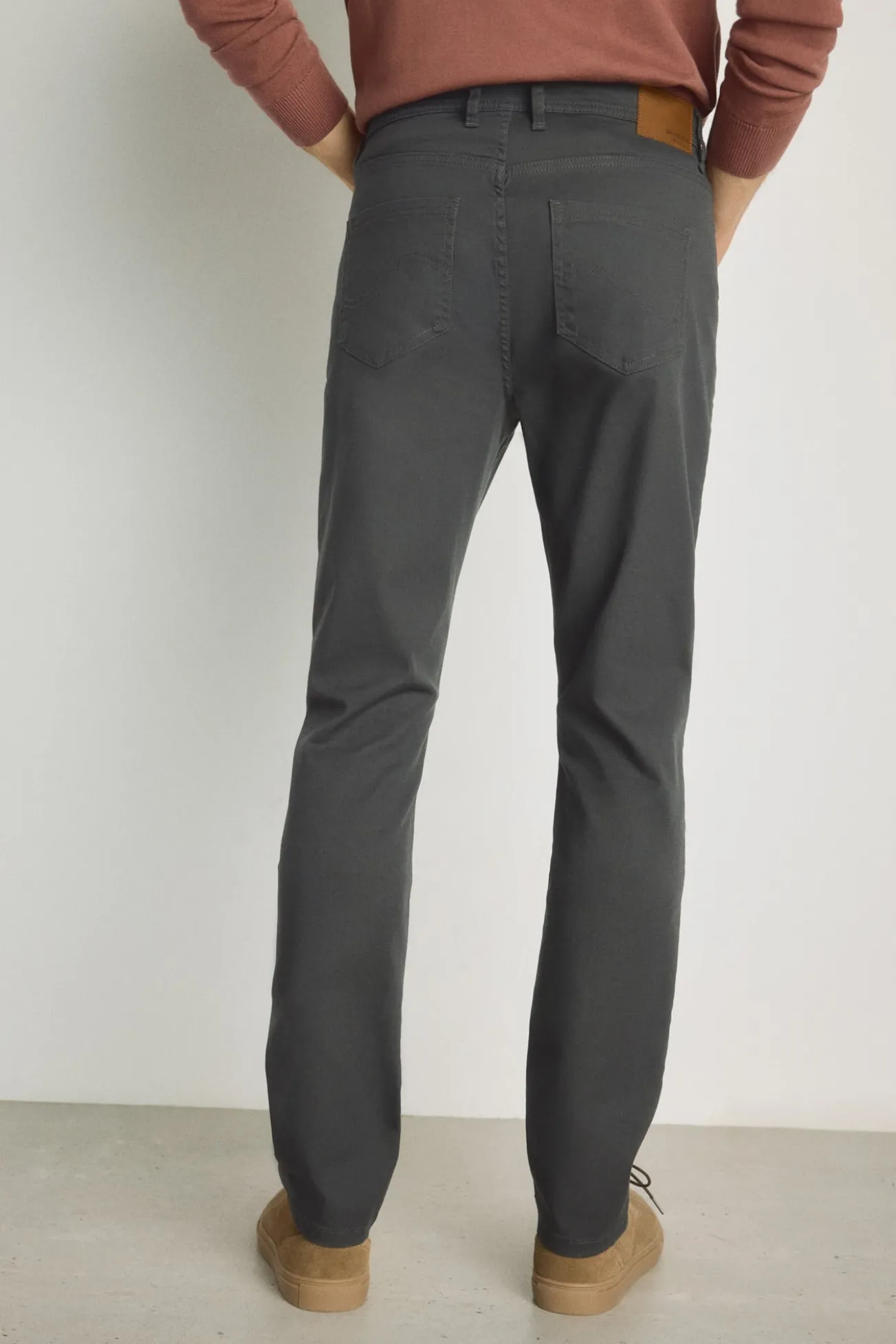 Calça de 5 bolsos color