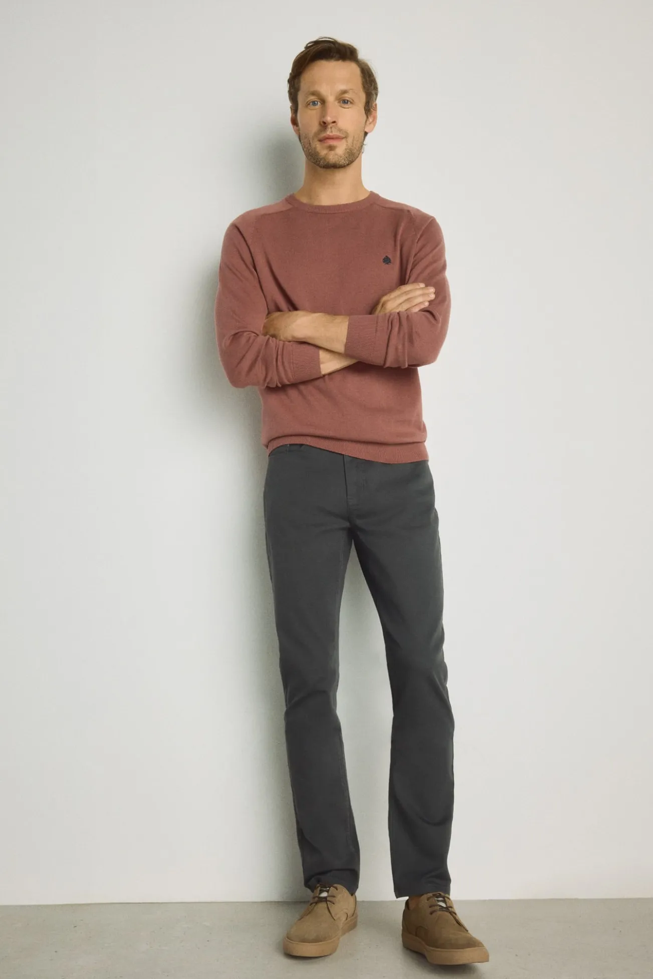Calça de 5 bolsos color