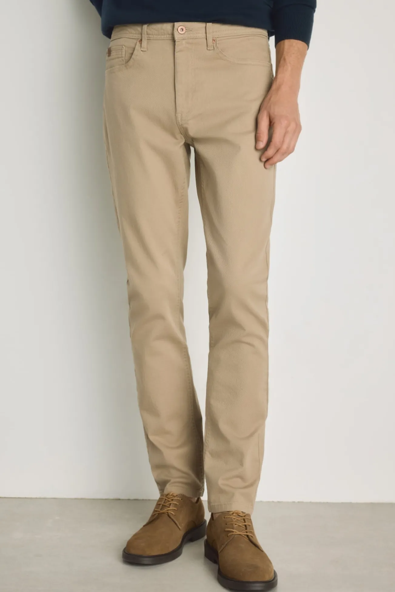 Calça de 5 bolsos color