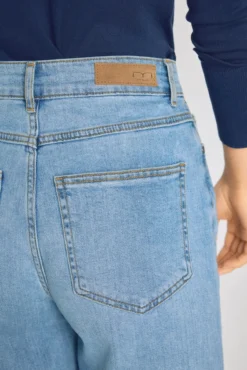 Calça denim larga