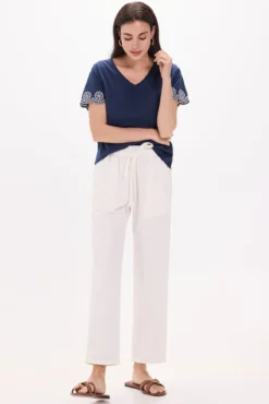 Calça denim leve