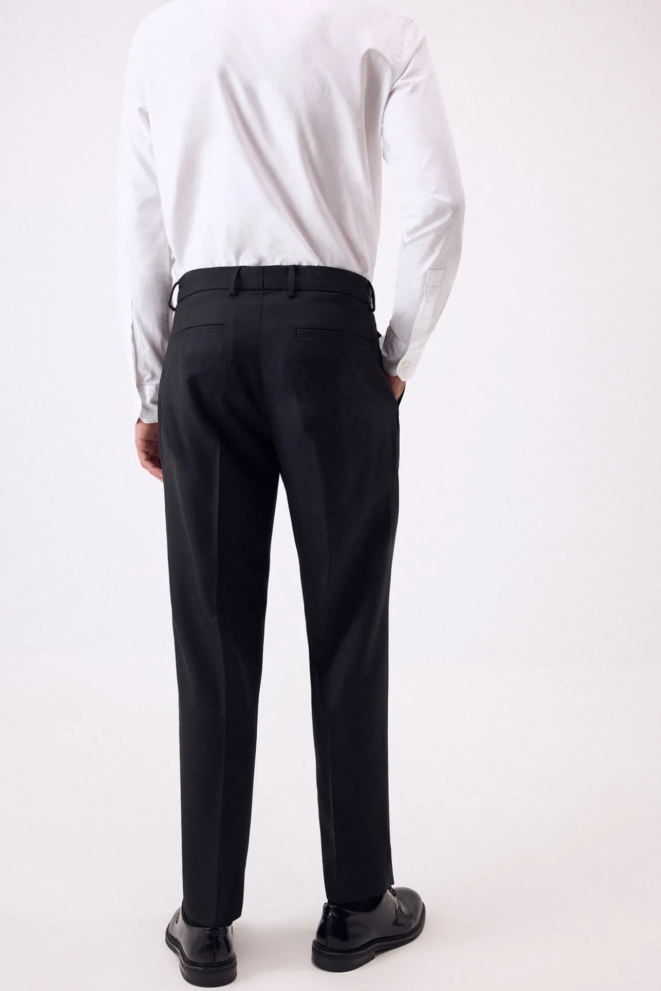 Calça de pregas para sair