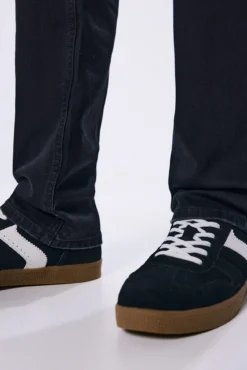 Calça jeans preta regular