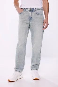 Calça jeans reta