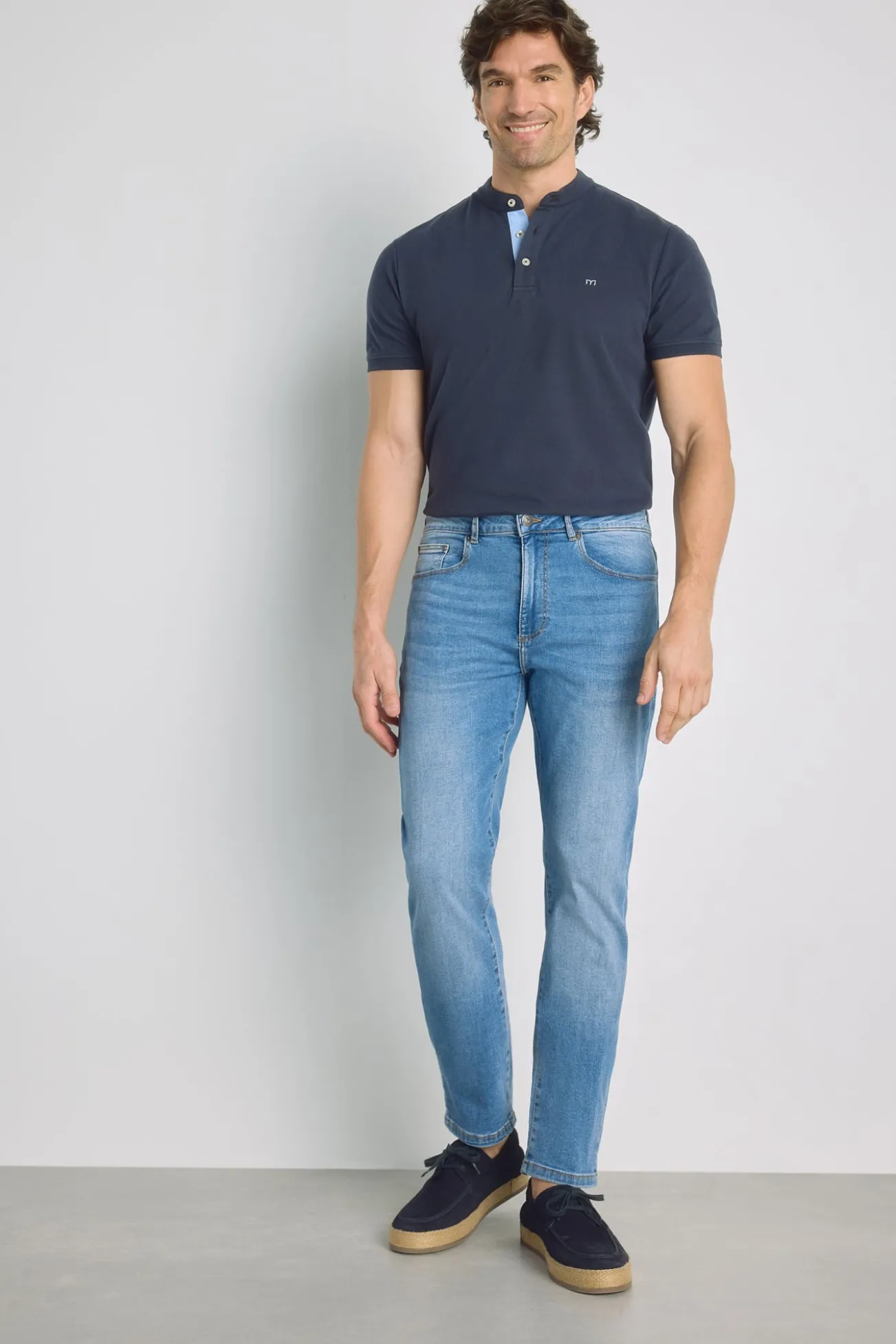 Calça jeans slim fit