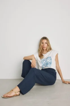 Calça larga