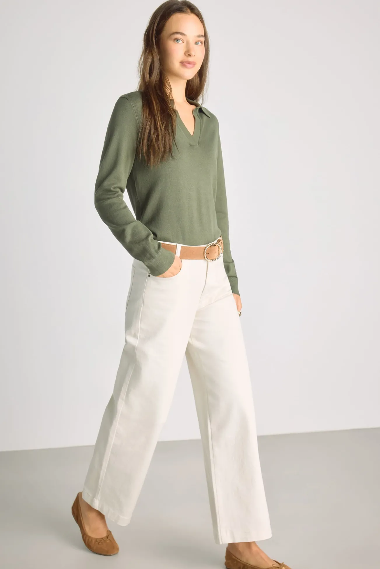 Calça larga