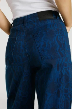 Calça largas estampado