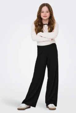 Calça leve canelada