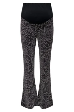 Calça pré-mamã lurex preta