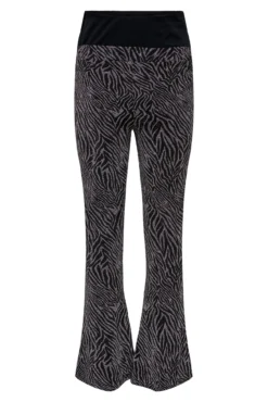 Calça pré-mamã lurex preta