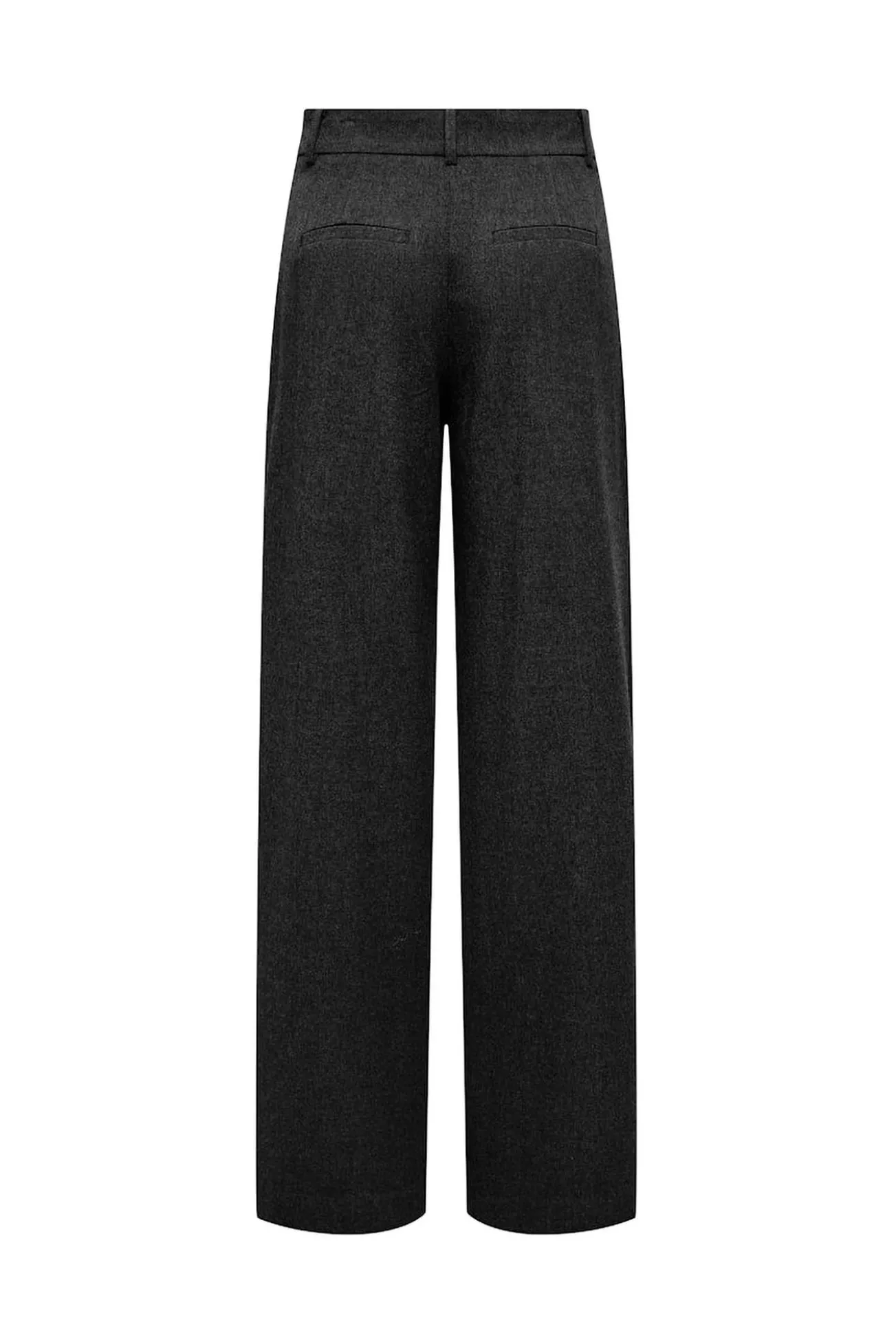 Calça retas plissadas