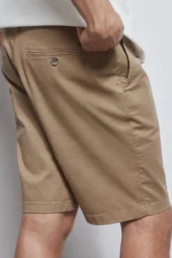 Calças bermuda chino premium flex