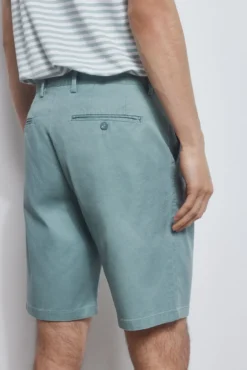 Calças bermuda chino premium flex