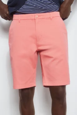 Calças bermuda chino premium flex