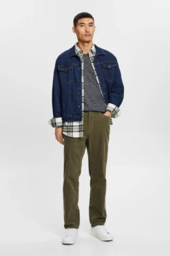 Calças básicas slim fit