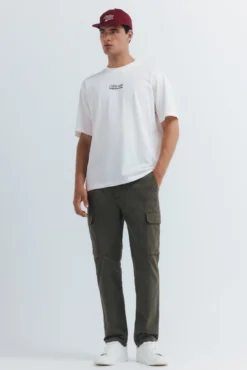 Calças cargo slim fit