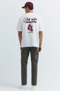 Calças cargo slim fit