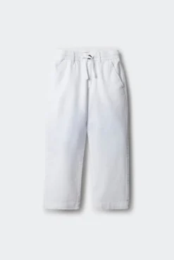 Calças chino linho rapaz