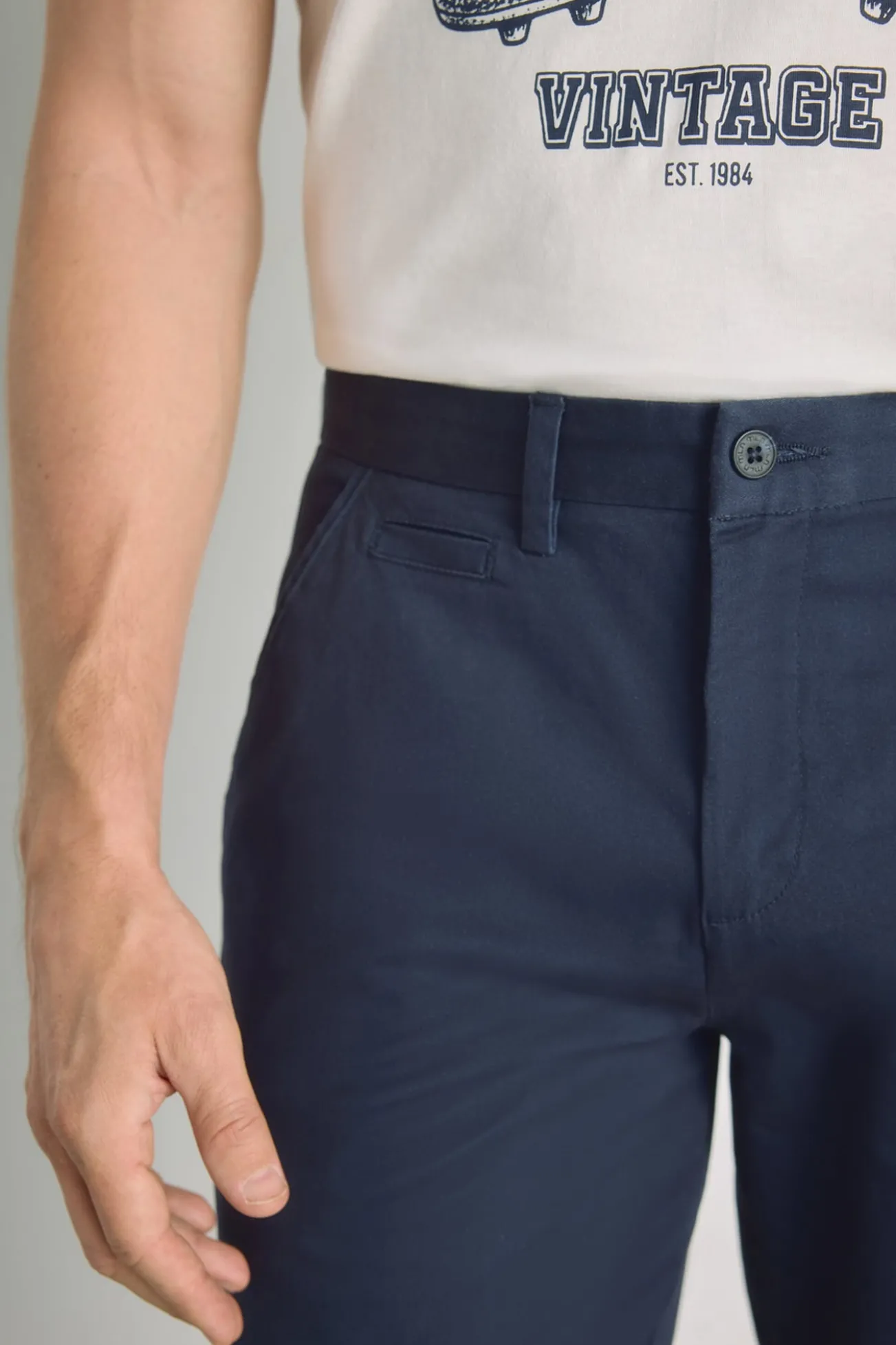 Calças chino regular fit