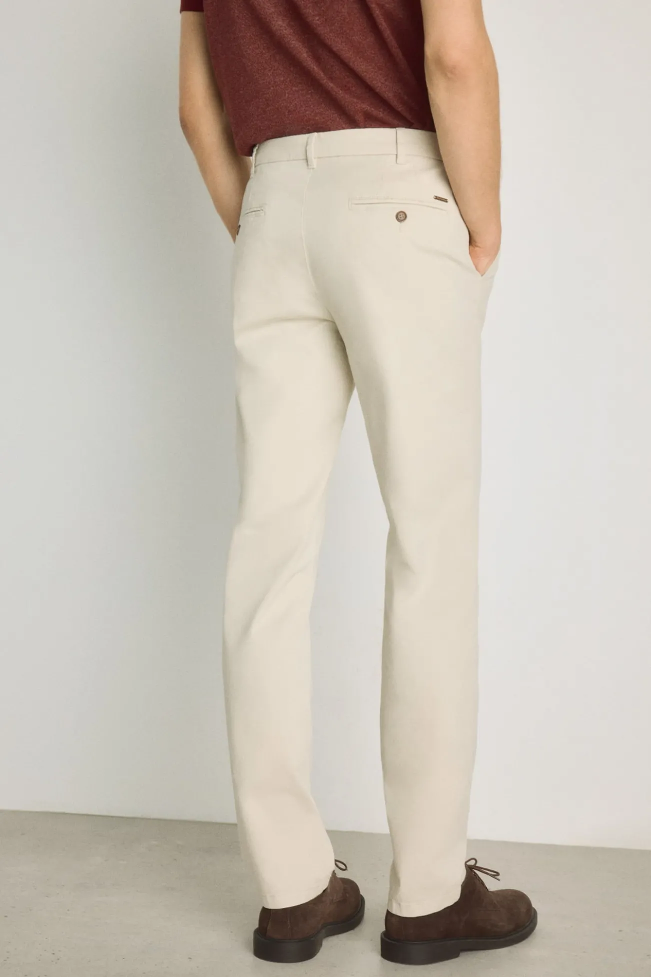 Calças chino regular fit