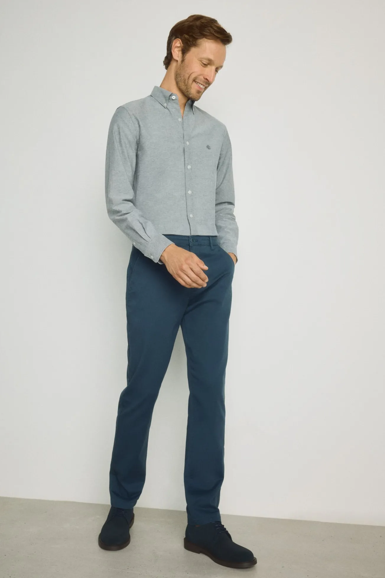Calças chino regular fit