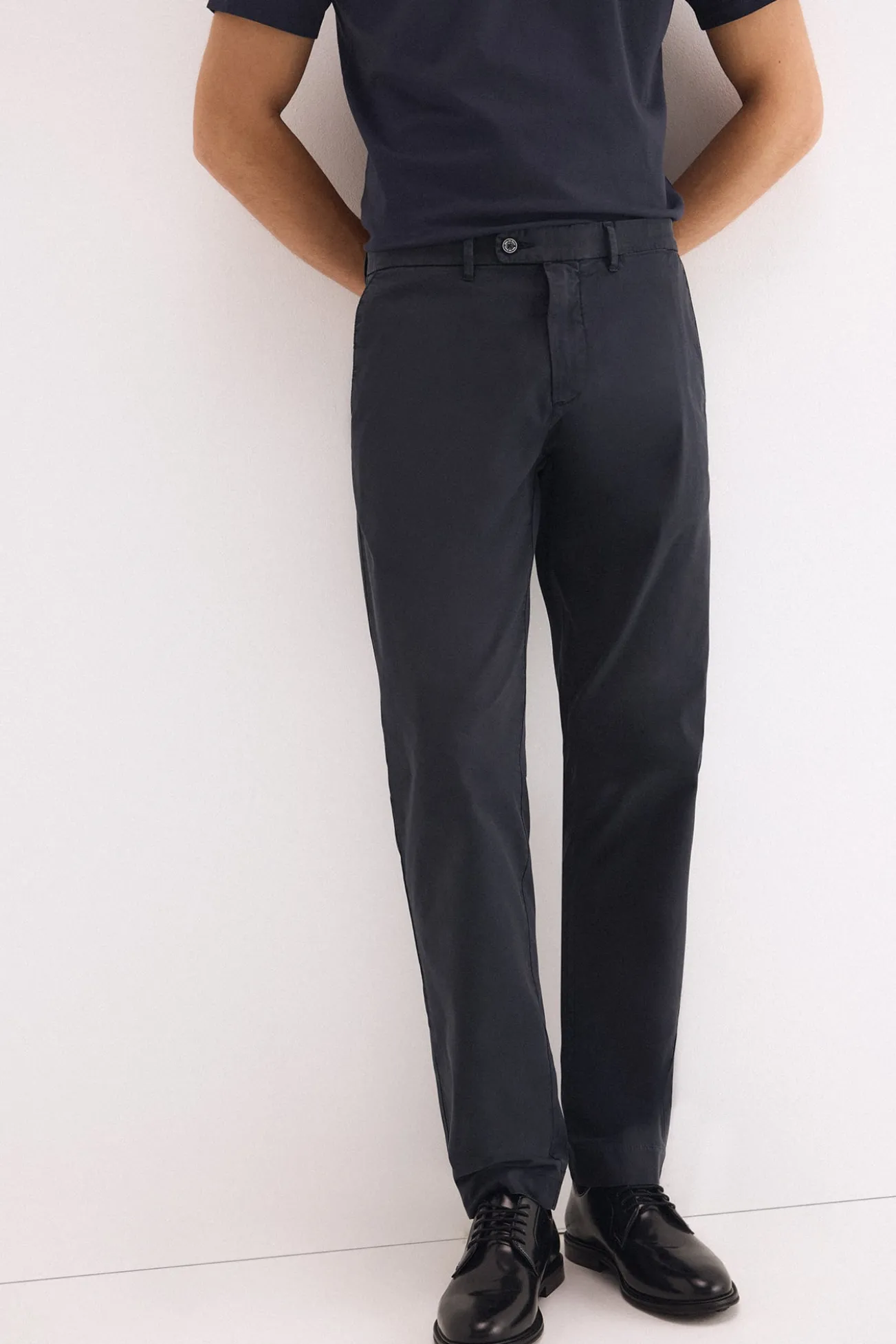 Calças chino regular fit
