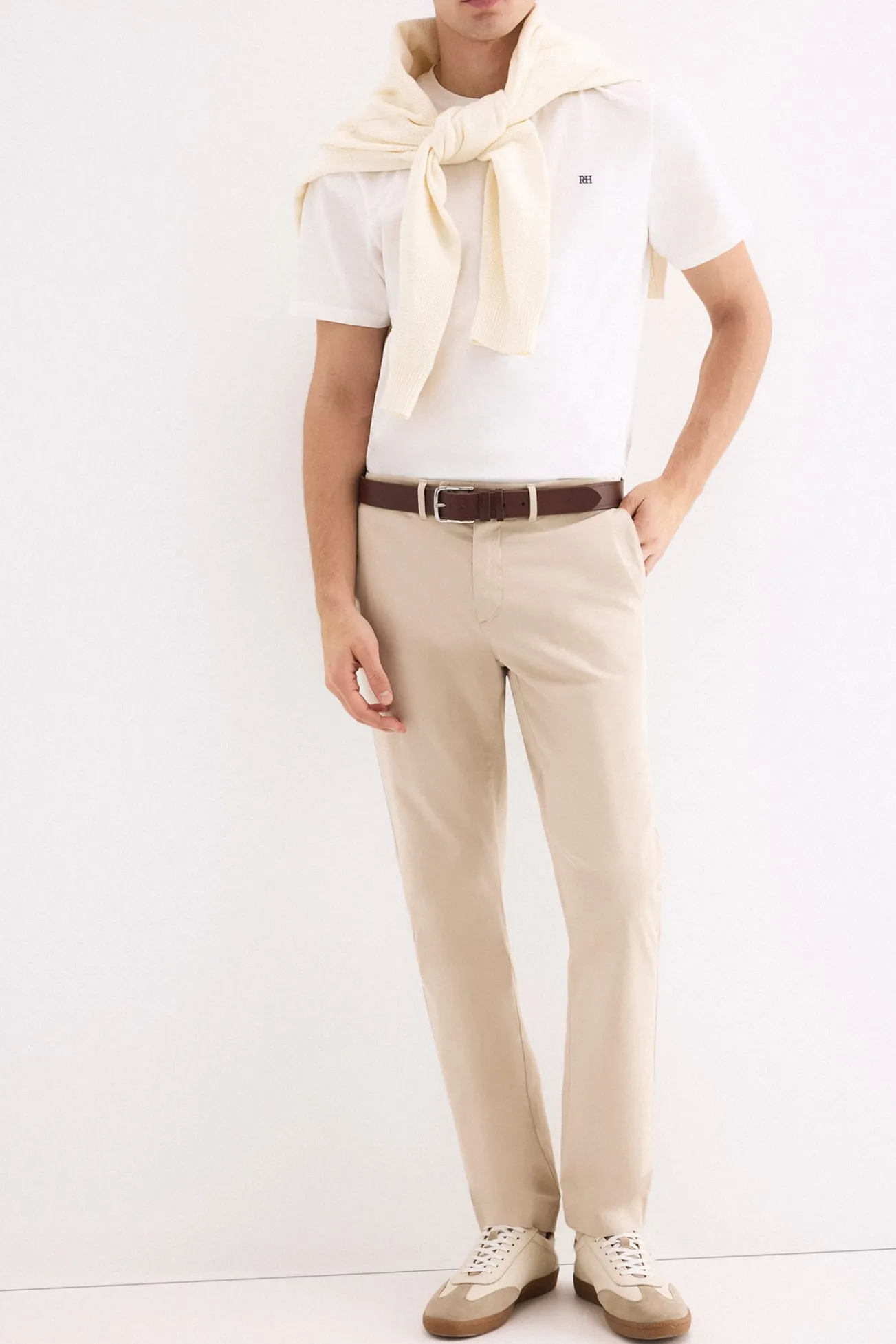 Calças chino regular fit