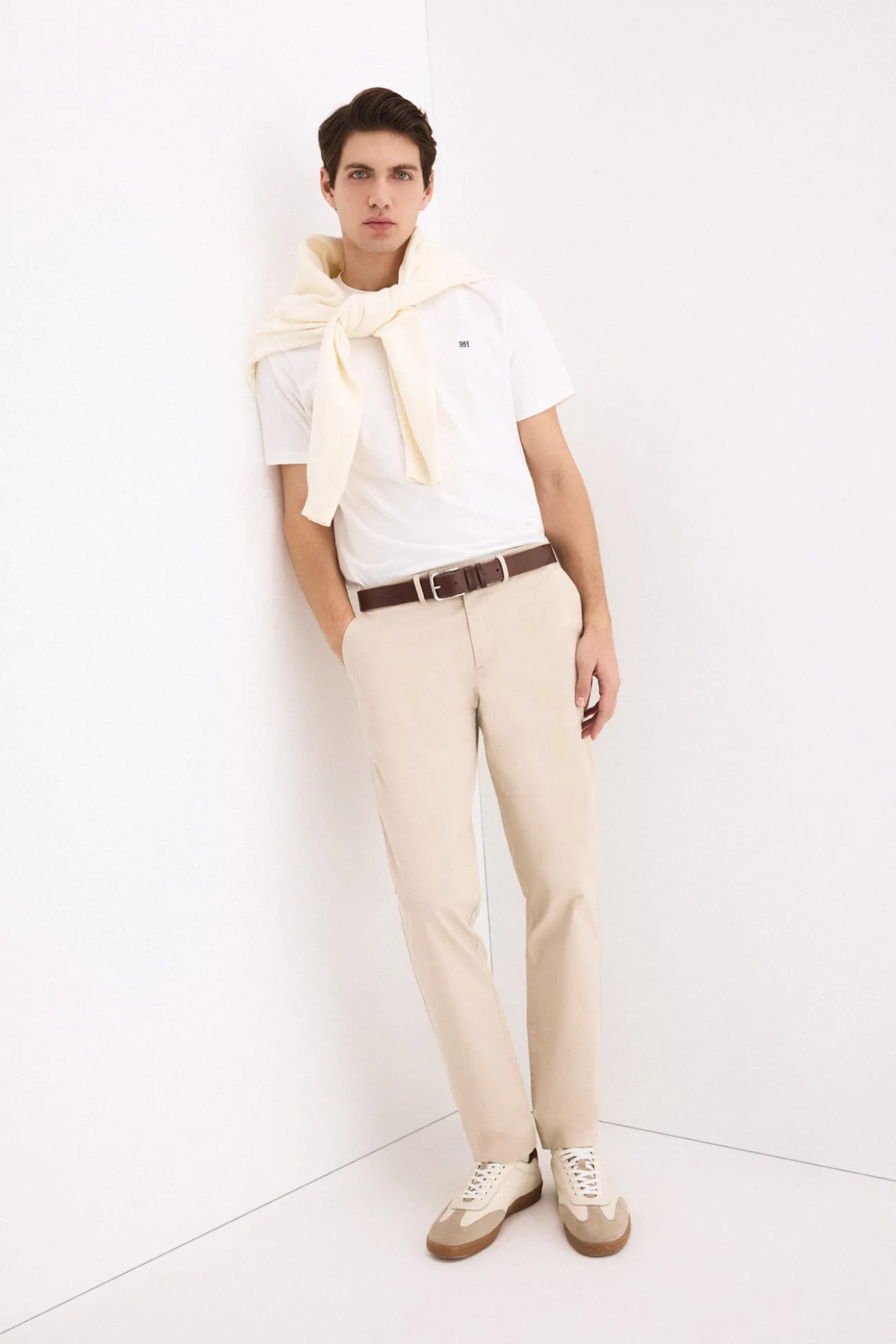 Calças chino regular fit