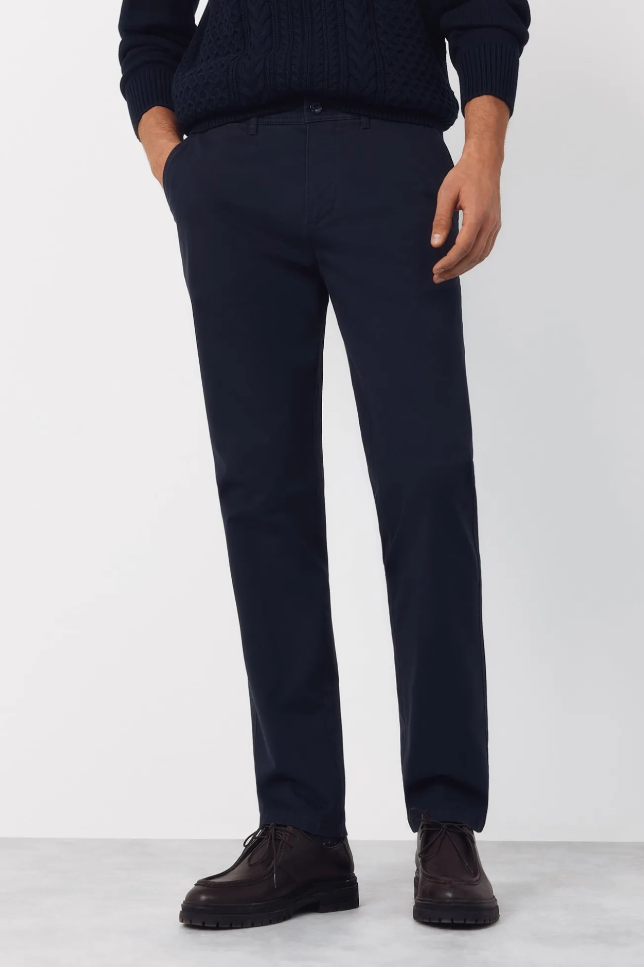 Calças chino regular fit