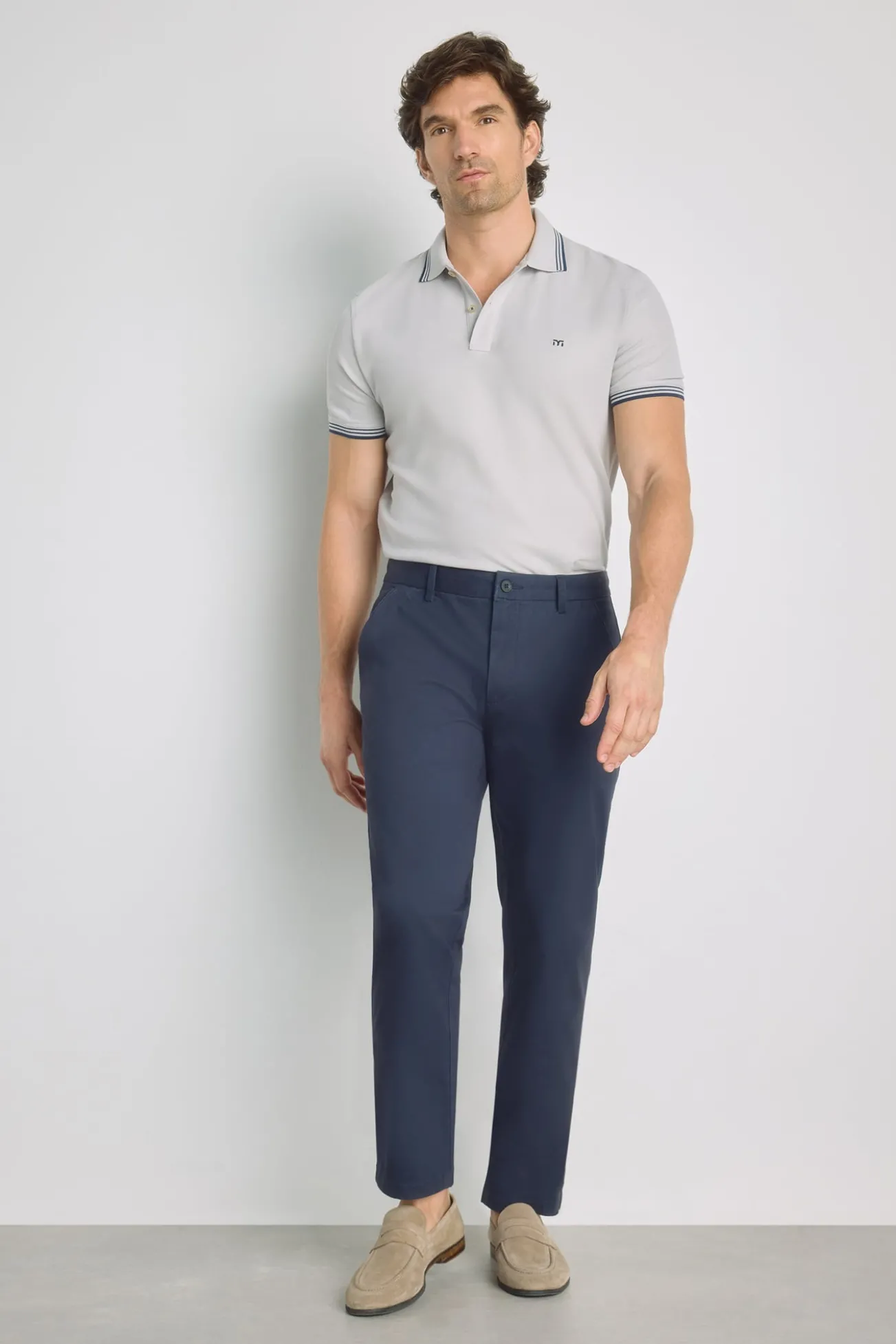 Calças chino slim