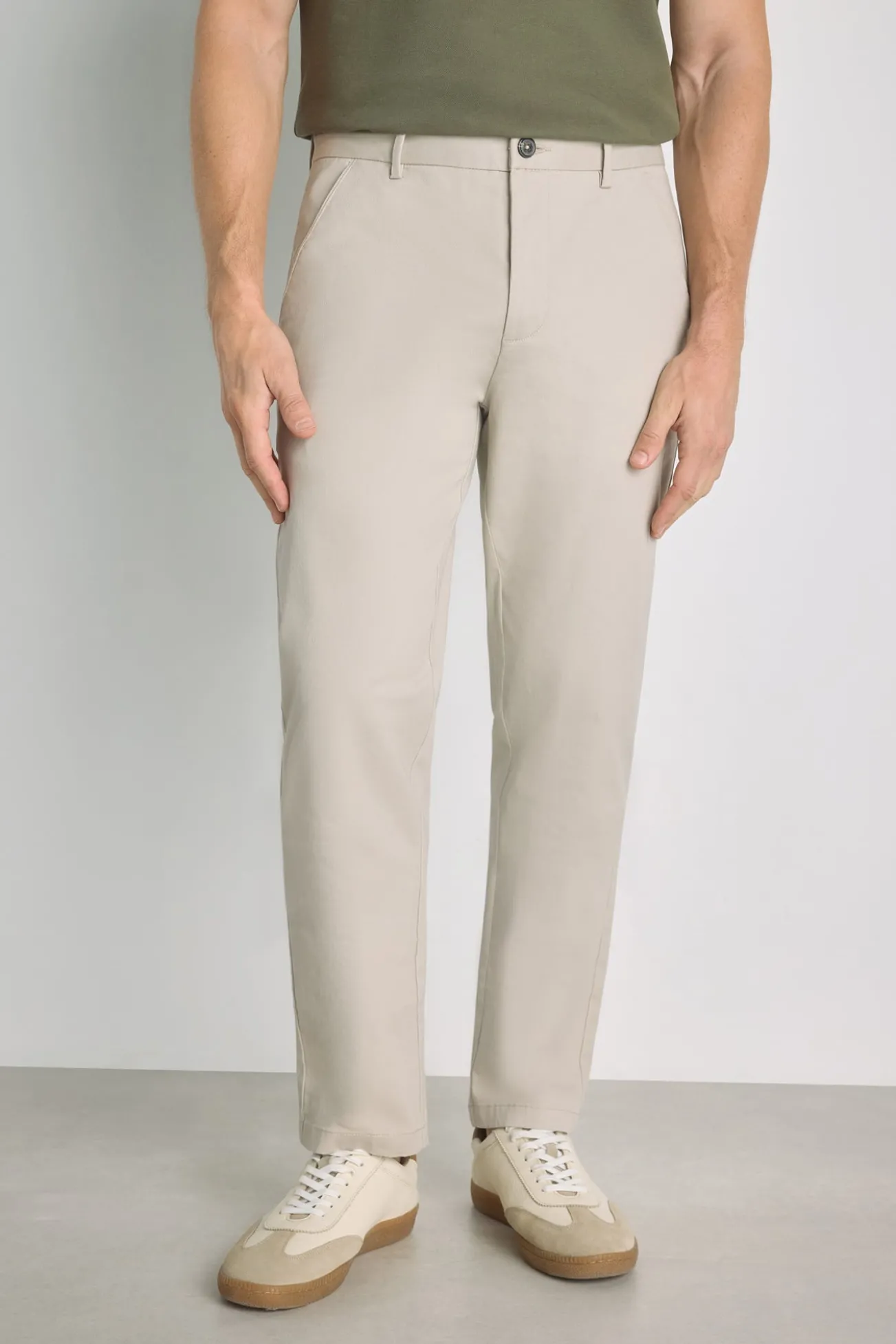 Calças chino slim