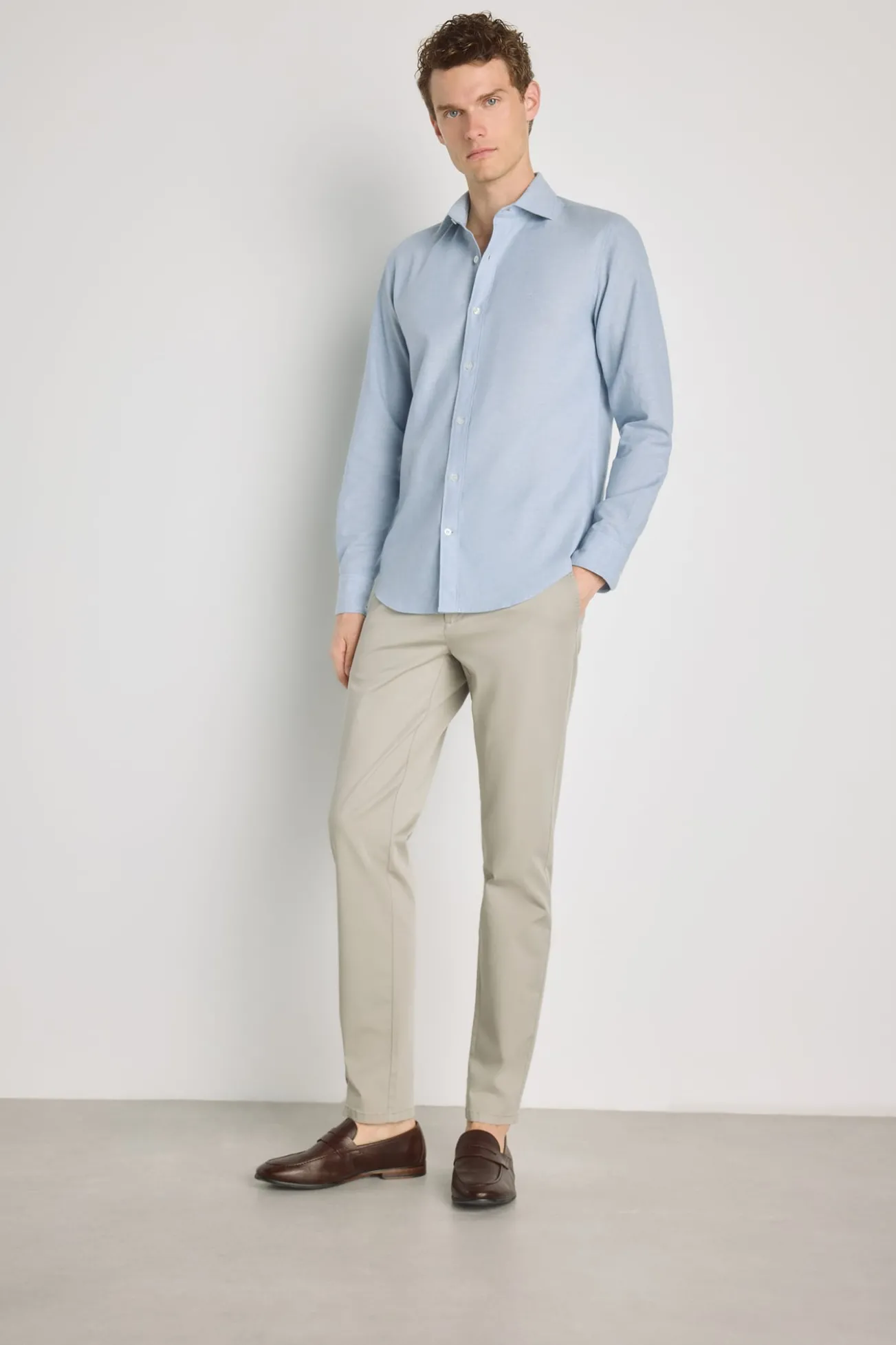 Calças chino slim fit