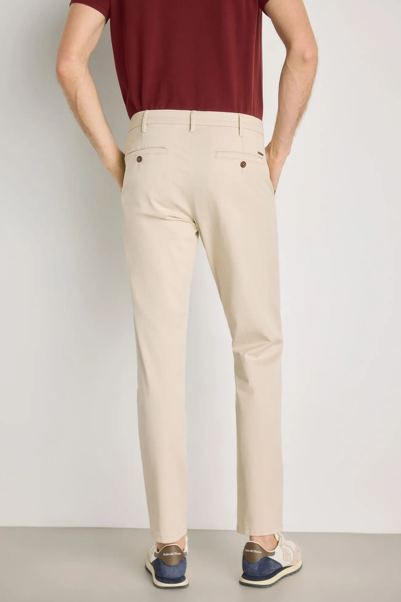 Calças chino slim fit