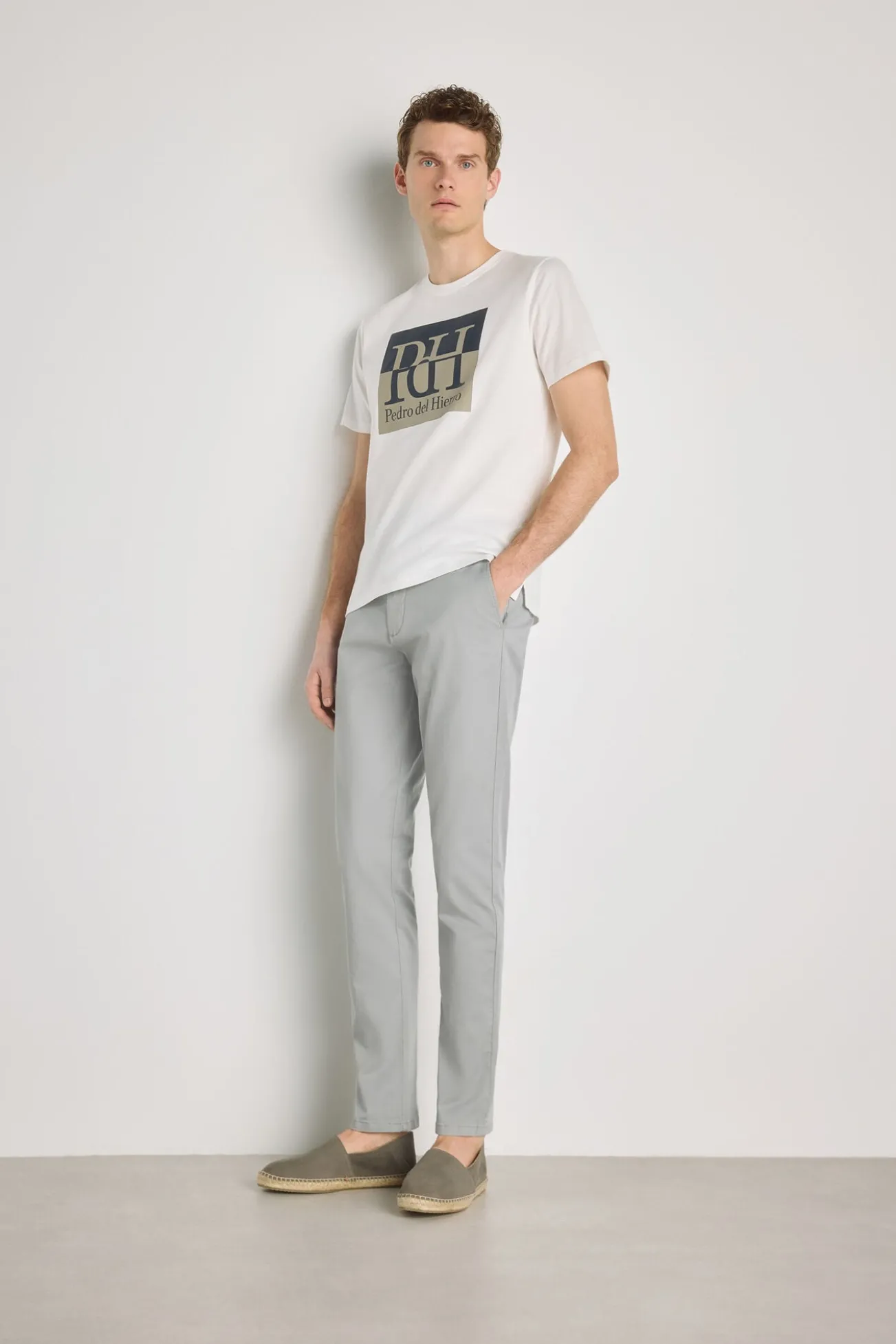 Calças chino slim fit