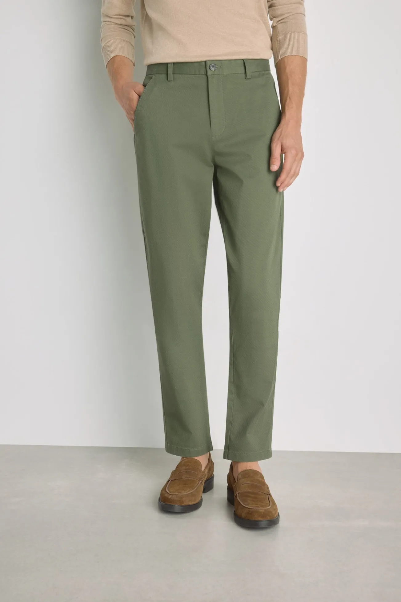 Calças chino slim fit