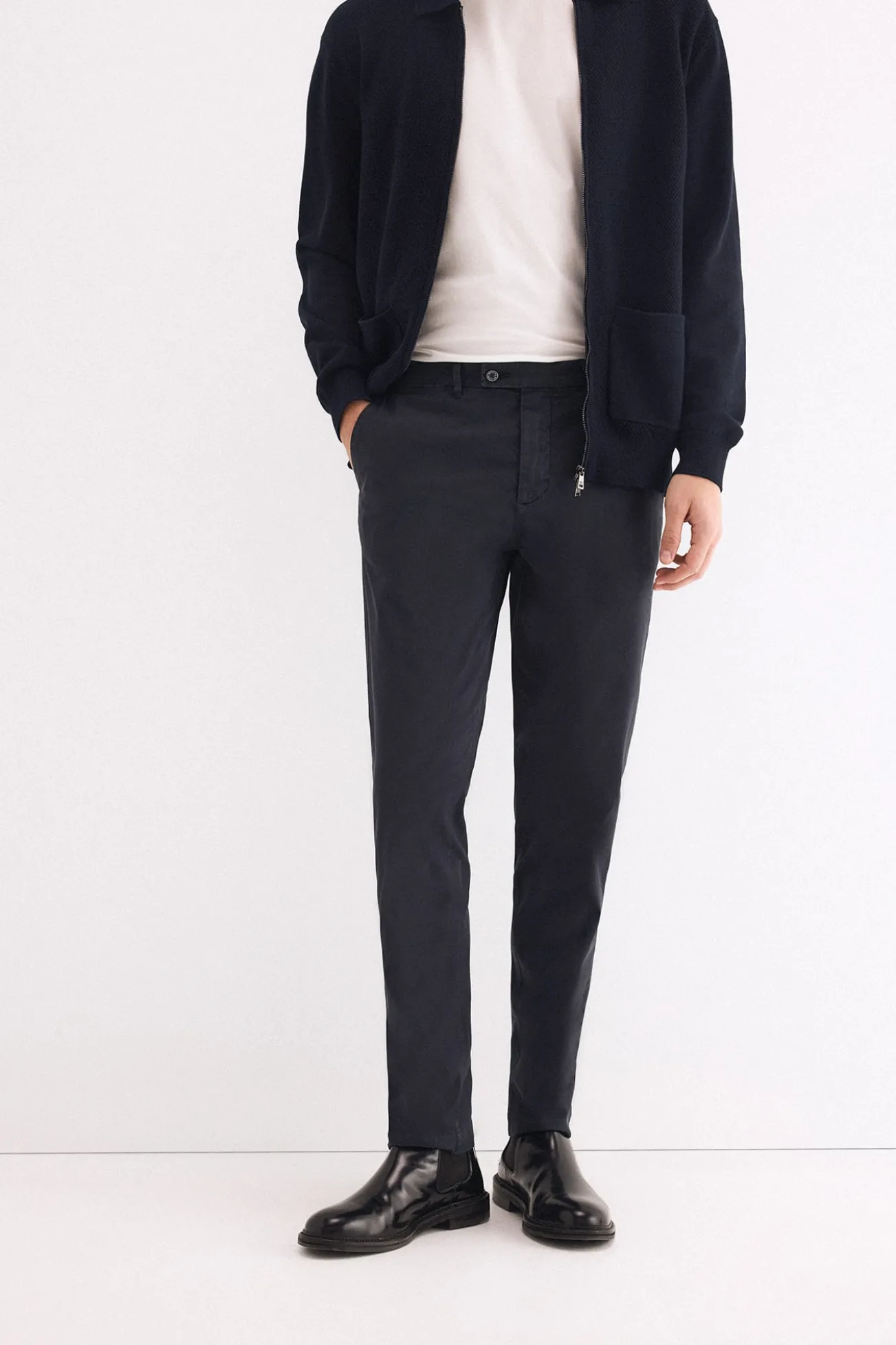 Calças chino slim fit