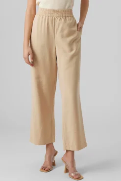 Calças culotte fluidas