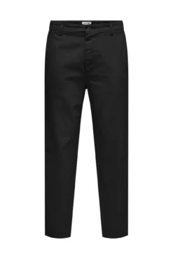 Calças de ajuste cônico masculino
