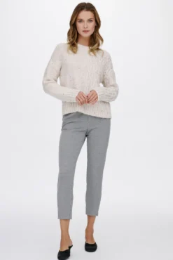 Calças elegantes slim fit