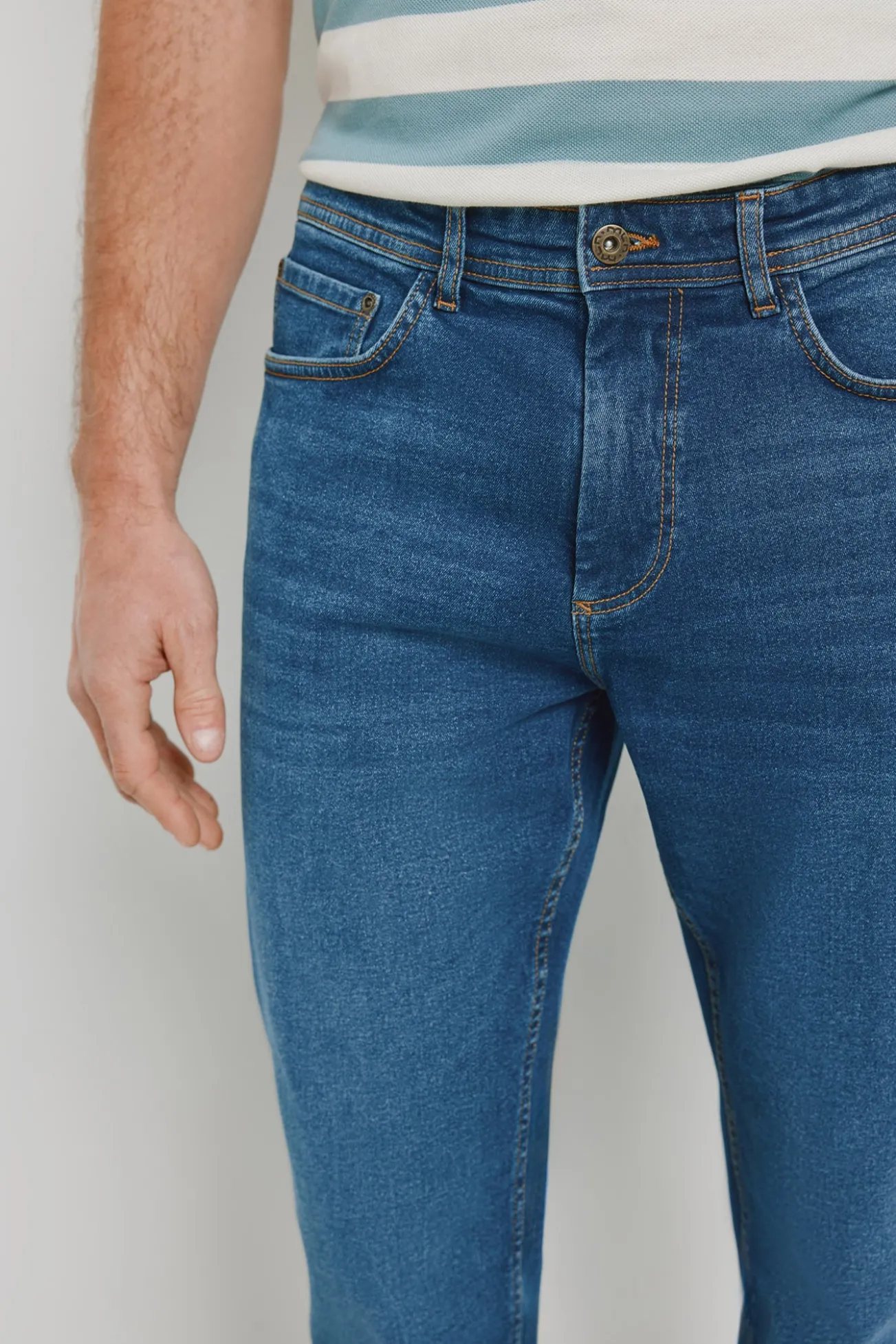 Calças jeans regular fit