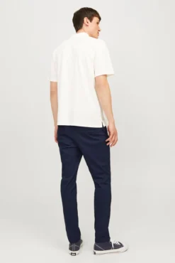 Calça slim fit
