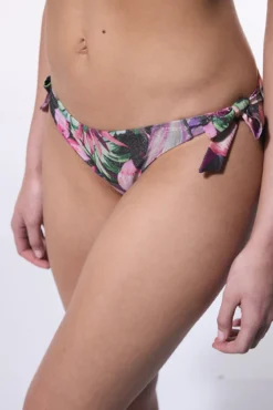 Calcinha de biquíni brasileira brilhante