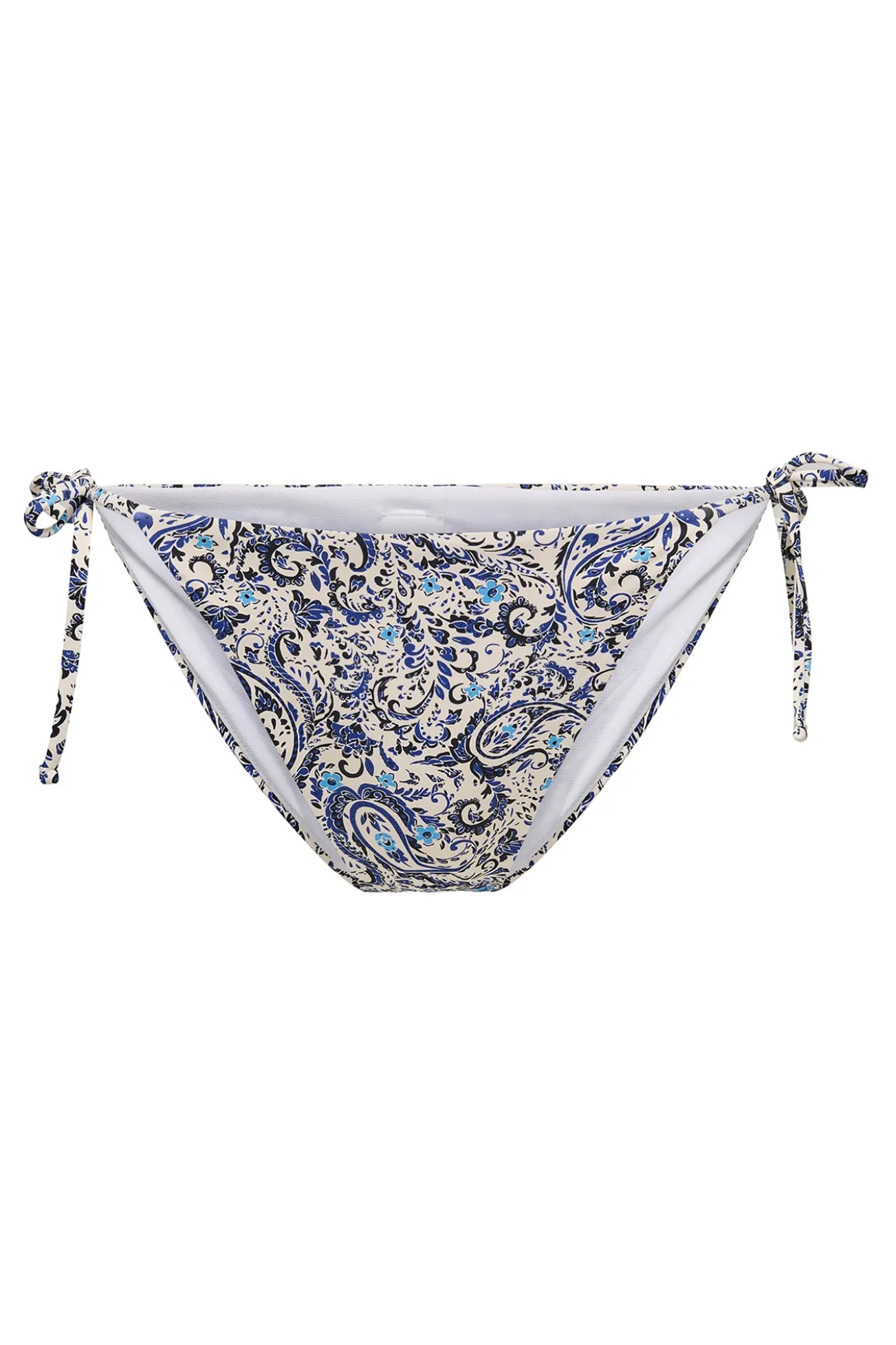Calcinha de biquíni clássica com estampa floral