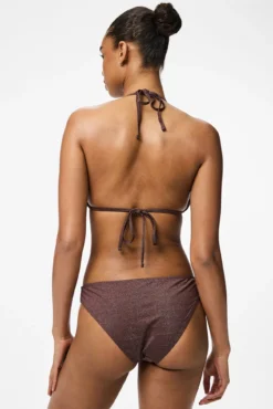 Calcinha de biquíni lurex