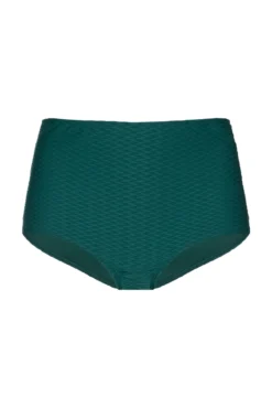 Calcinha de biquíni midi moldadora verde