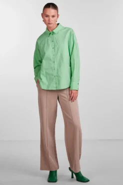 Camisa básica de algodão